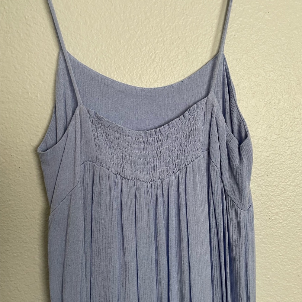 🆕 NWT light blue babydoll midi dress - Picture 5 of 5